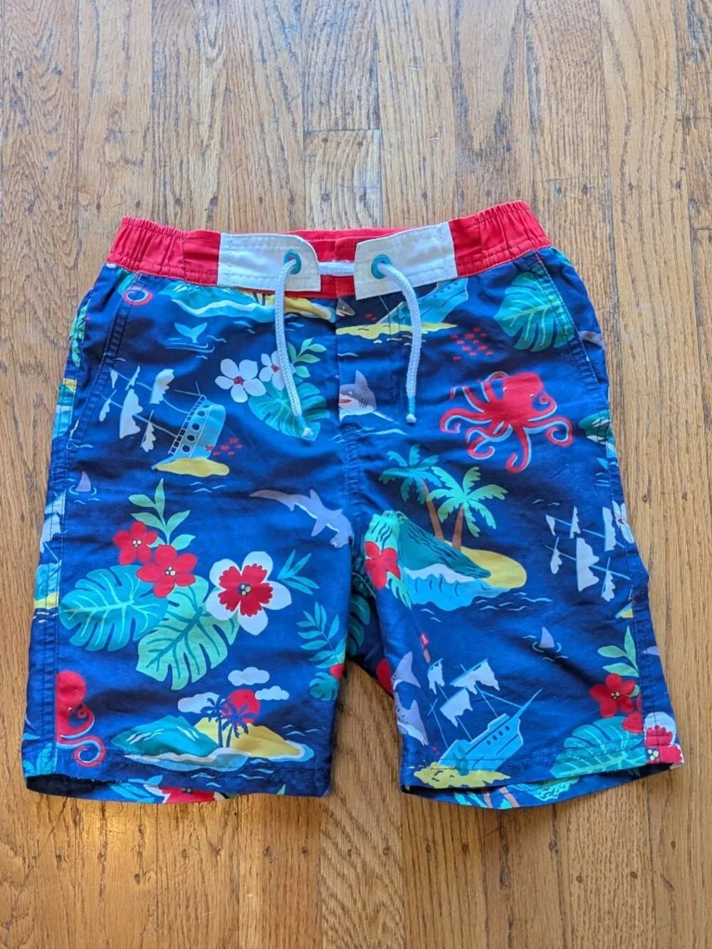 Mini Boden Swim Trunks